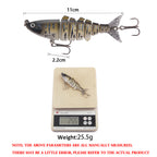 XY-376 Multi-Joint Lures – Swimbait with Realistic Movement – Bulk Wholesale