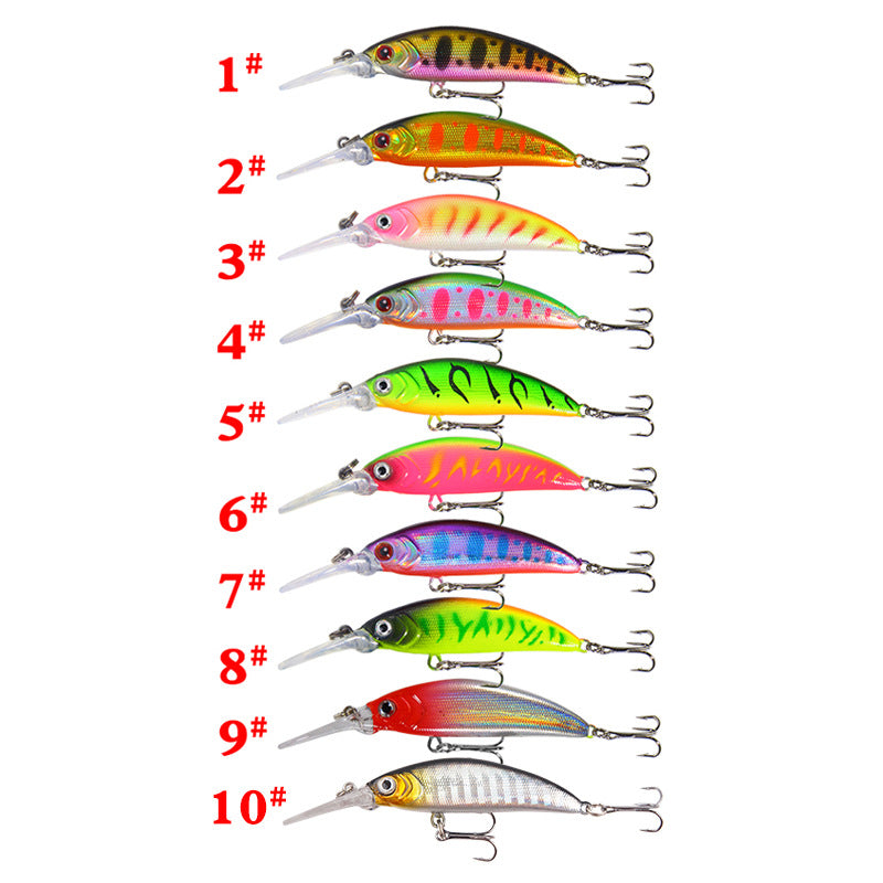 XY-58 Minnow Lures – Swimming Bait for Freshwater and Saltwater – Bulk