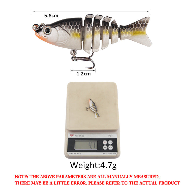 XY-292 Multi-Joint Lures – Swimbait with Realistic Movement – Bulk Wholesale