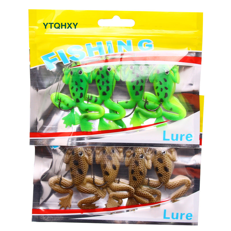 XY-164 Frog Lures – Topwater Frog Bait for Weeds and Lily Pads – Bulk