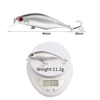 XY-162 Minnow Lures – Swimming Bait for Freshwater and Saltwater – Bulk