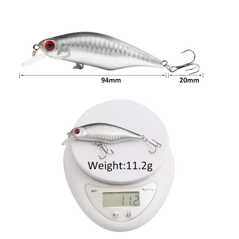 XY-162 Minnow Lures – Swimming Bait for Freshwater and Saltwater – Bulk