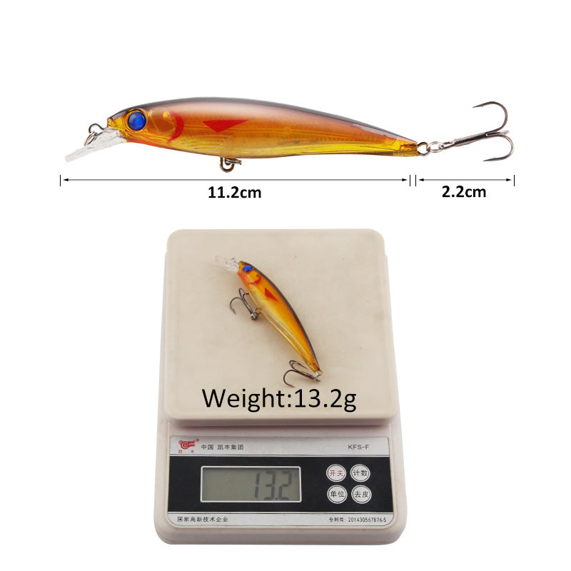 XY-257 Minnow Lures – Swimming Bait for Freshwater and Saltwater – Bulk