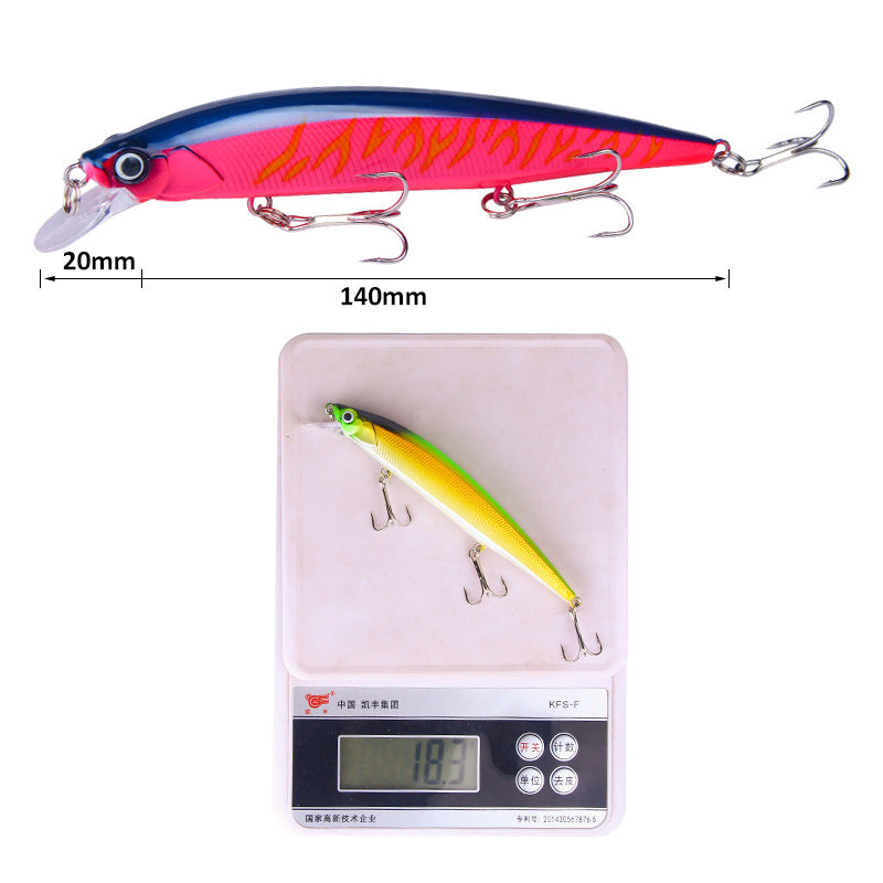 XY-521 Minnow Lures – Swimming Bait for Freshwater and Saltwater – Bulk