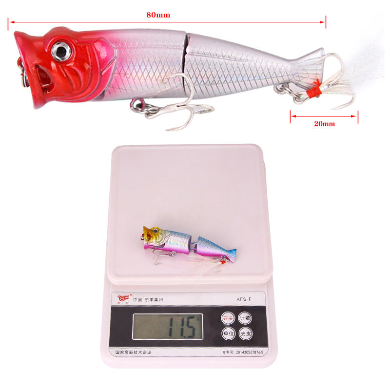 XY-3 Popper Lures – Surface Popping Bait for Explosive Strikes – Wholesale