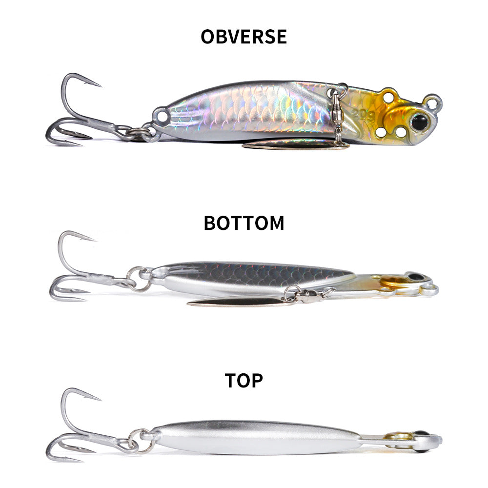 YE-352 VIB Lures – Vibration Metal Bait for Deep Water Fishing – Bulk