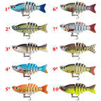 XY-292 Multi-Joint Lures – Swimbait with Realistic Movement – Bulk Wholesale