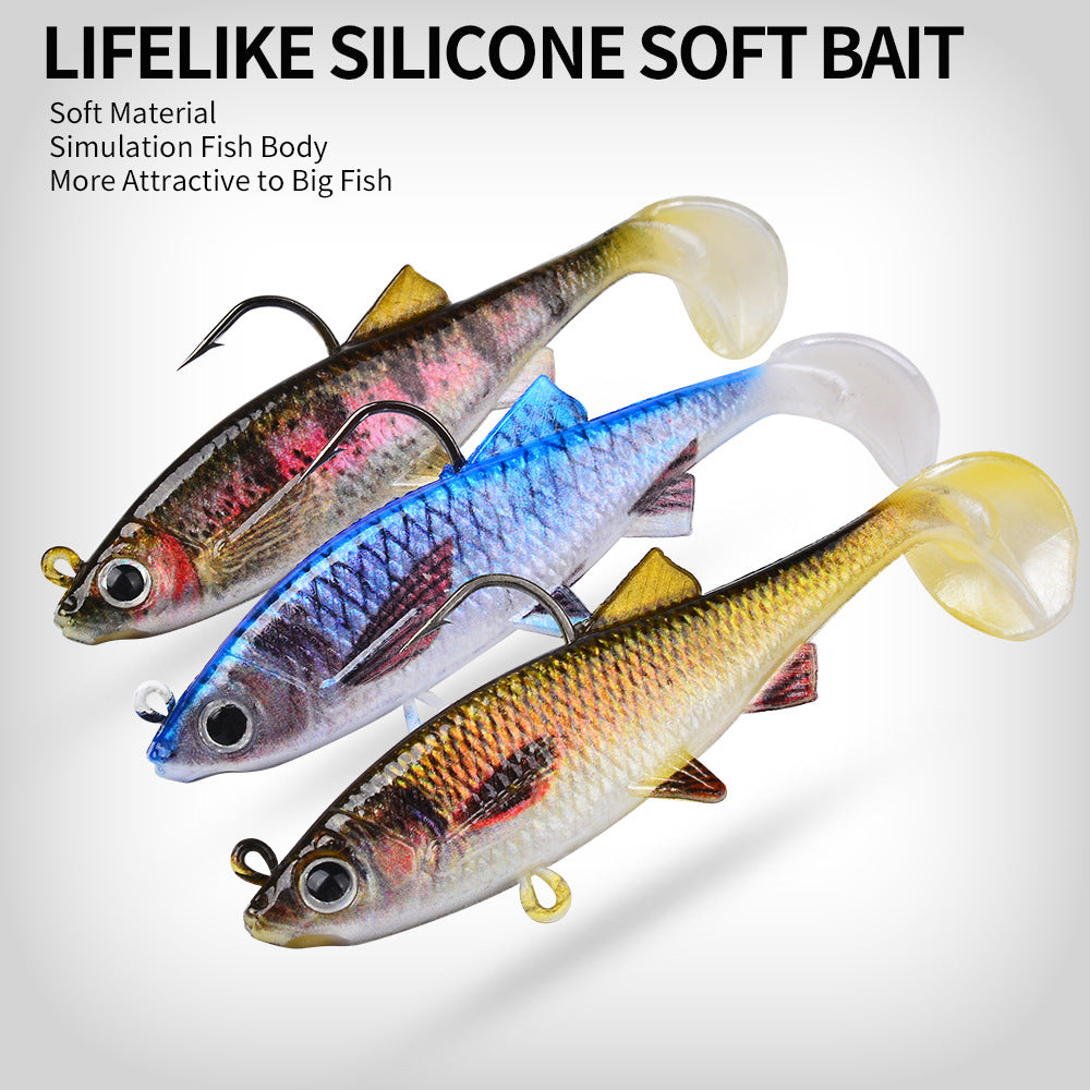 DW-6094 Jig Head Lures – Lead Head Jig with Soft Body – Bulk Order