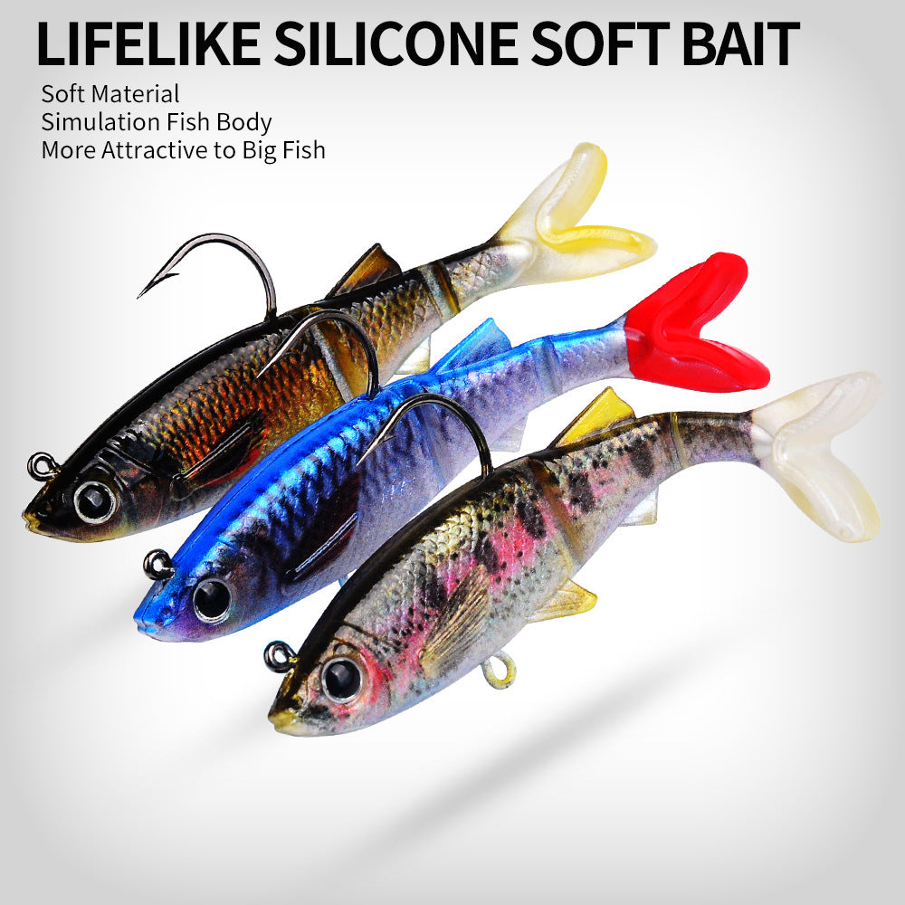 DW-6093 Jig Head Lures – Lead Head Jig with Soft Body – Bulk Order