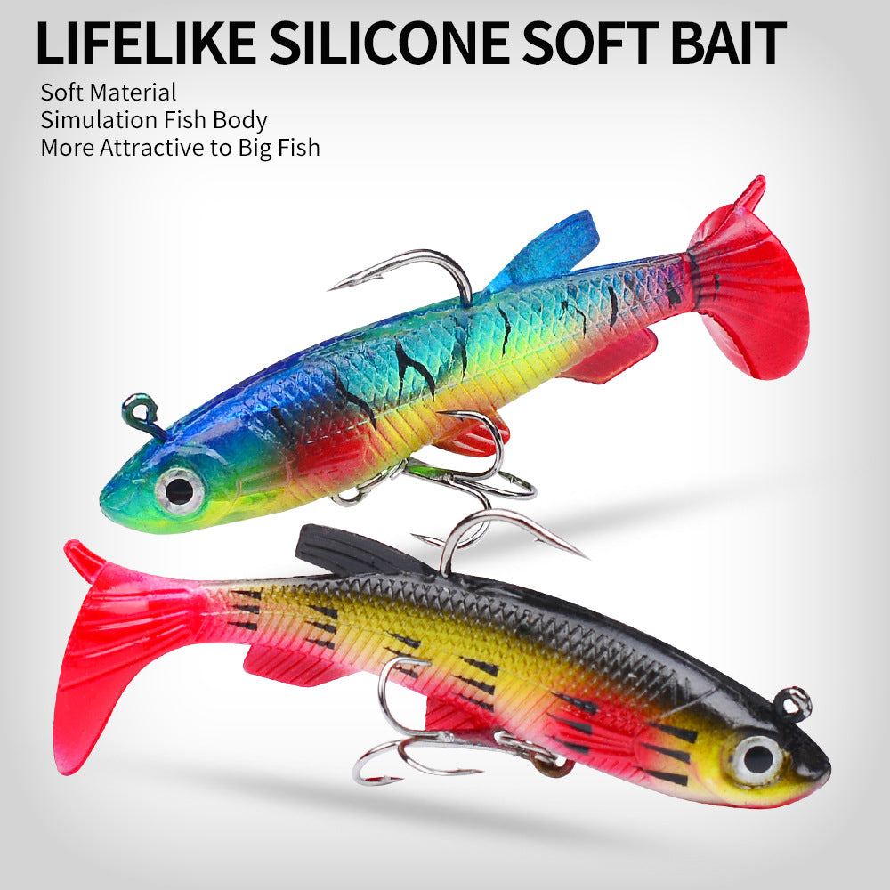 DW-6087 Jig Head Lures – Lead Head Jig with Soft Body – Bulk Order