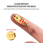 XY-163 Spinner and Spoon Lures – Flashy Metal Lures for Predator Fish – Wholesale