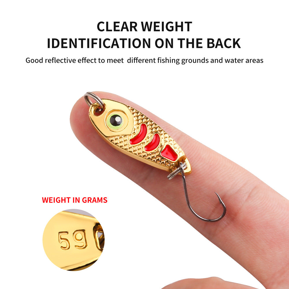 XY-163 Spinner and Spoon Lures – Flashy Metal Lures for Predator Fish – Wholesale