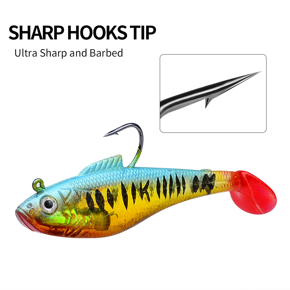 DW-6085 Jig Head Lures – Lead Head Jig with Soft Body – Bulk Order