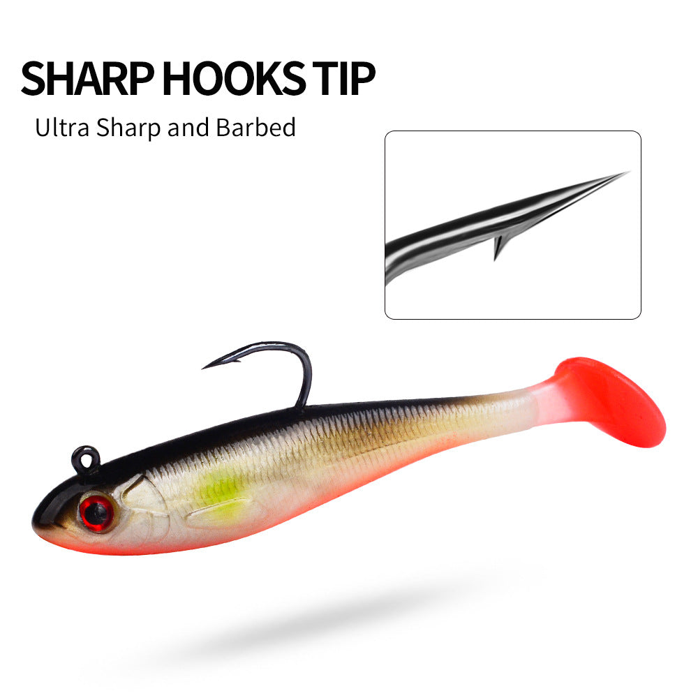 DW-6092 Jig Head Lures – Lead Head Jig with Soft Body – Bulk Order