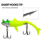 DW-6083 Jig Head Lures – Lead Head Jig with Soft Body – Bulk Order