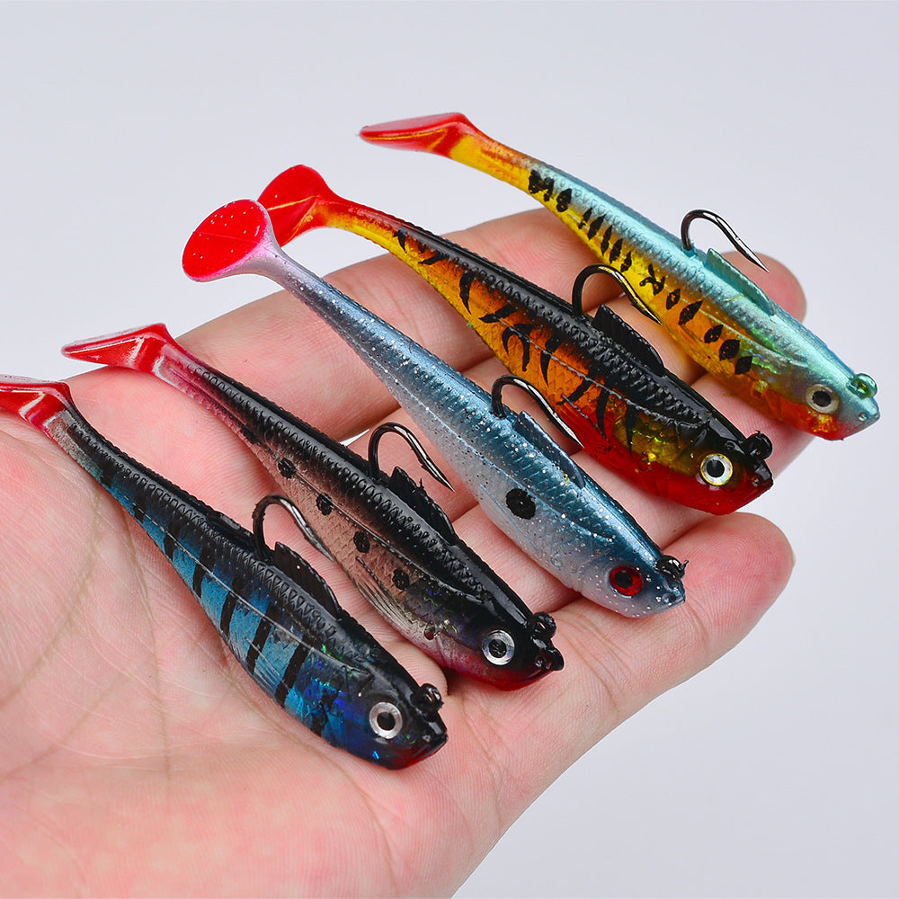 DW-6085 Jig Head Lures – Lead Head Jig with Soft Body – Bulk Order