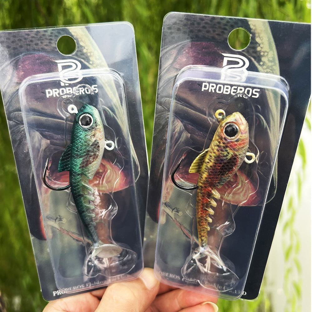 DW-6095 Jig Head Lures – Lead Head Jig with Soft Body – Bulk Order