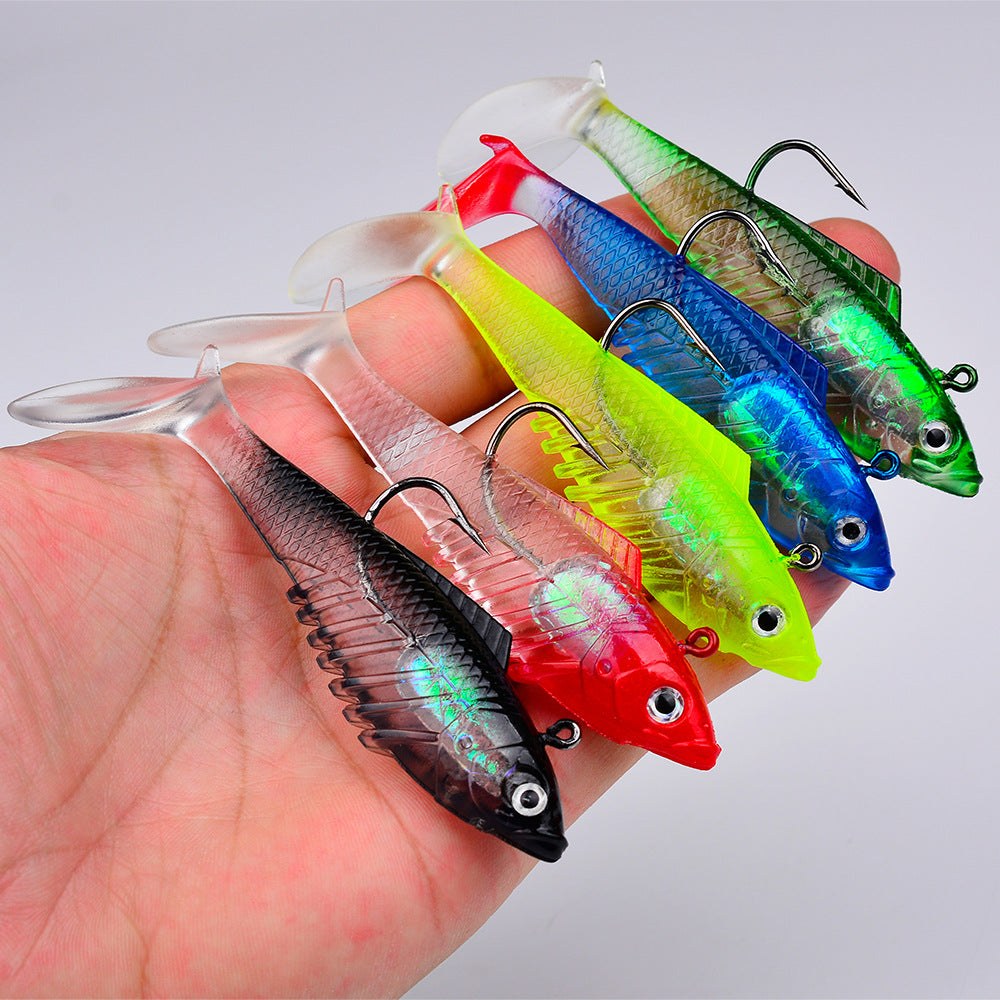 DW-6086 Jig Head Lures – Lead Head Jig with Soft Body – Bulk Order
