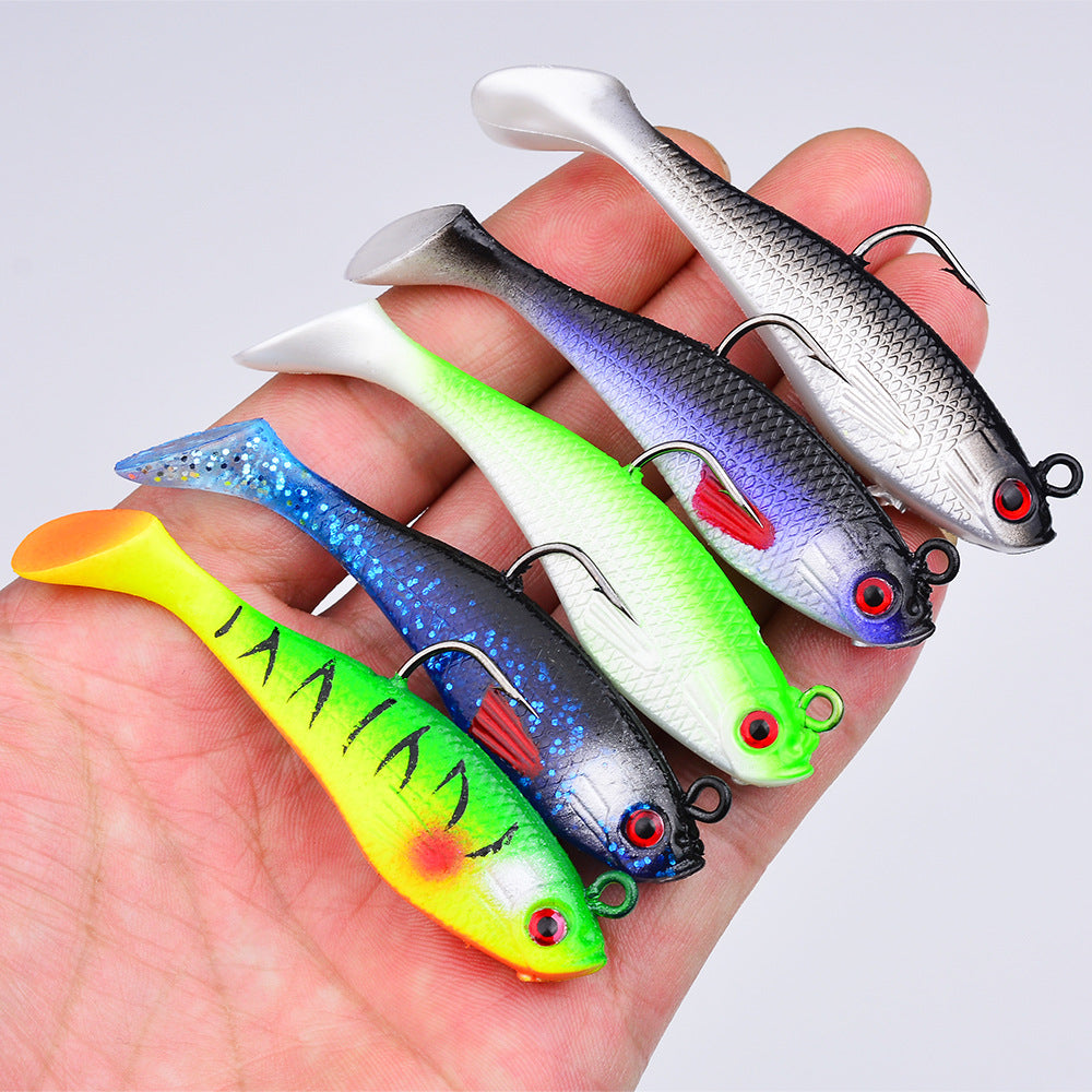 DW-6088 Jig Head Lures – Lead Head Jig with Soft Body – Bulk Order