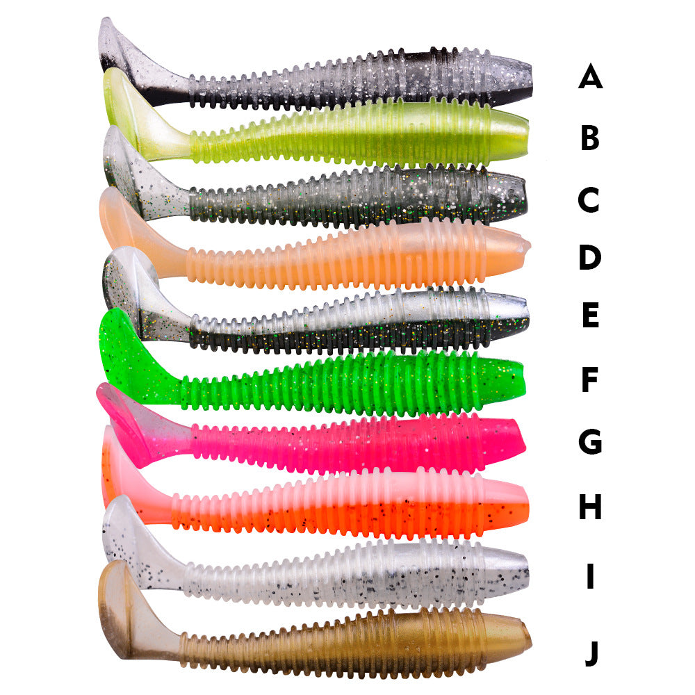 【Soft Lures Collection】Soft Plastic Lures – Realistic Worms and Creatures – Wholesale