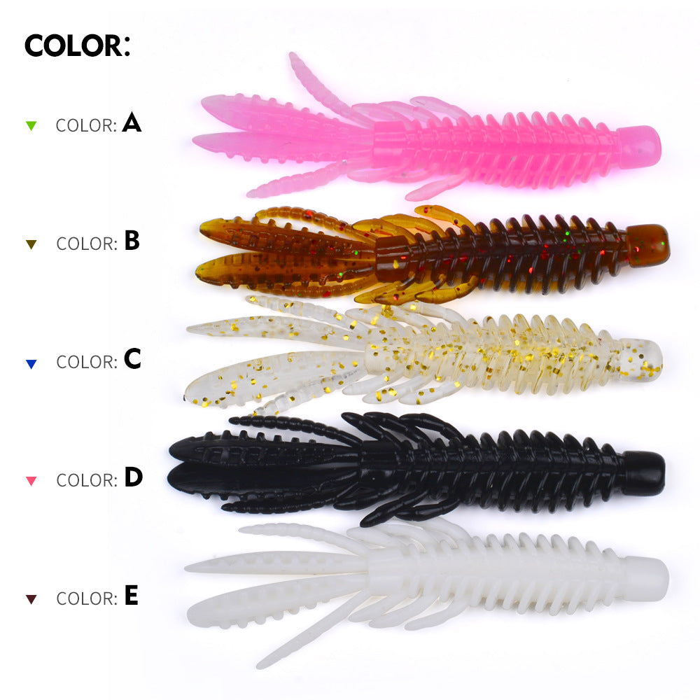 【Soft Lures Collection】Soft Plastic Lures – Realistic Worms and Creatures – Wholesale