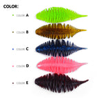 【Soft Lures Collection】Soft Plastic Lures – Realistic Worms and Creatures – Wholesale