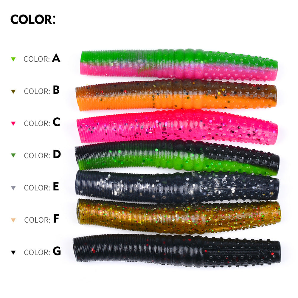 【Soft Lures Collection】Soft Plastic Lures – Realistic Worms and Creatures – Wholesale