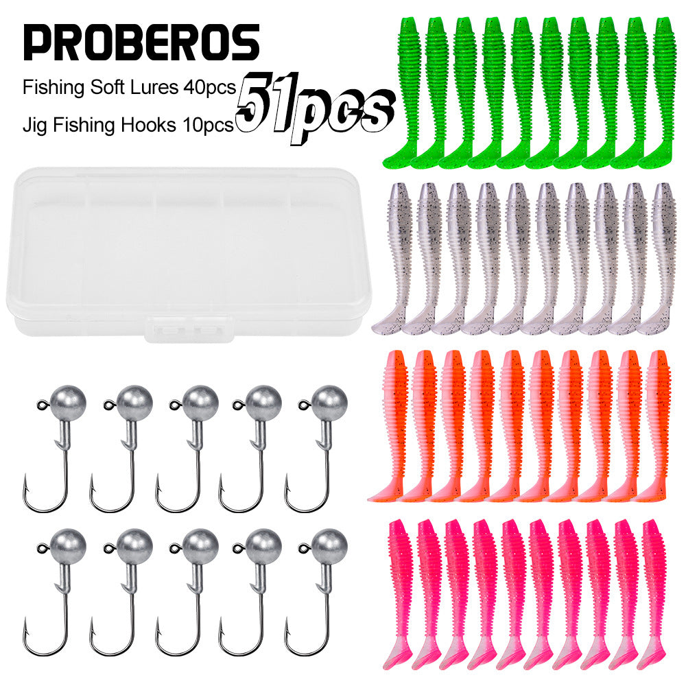 【Soft Lures Collection】Soft Plastic Lures – Realistic Worms and Creatures – Wholesale