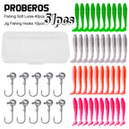 【Soft Lures Collection】Soft Plastic Lures – Realistic Worms and Creatures – Wholesale