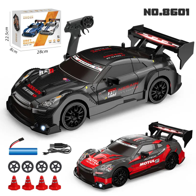 GT-R Drift Car 1:24 High-Speed RC Drift Car – Ultimate Racing Fun!