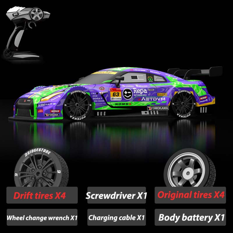 KM16191 Pro 1:16 High-Speed 4WD Drift RC Car with