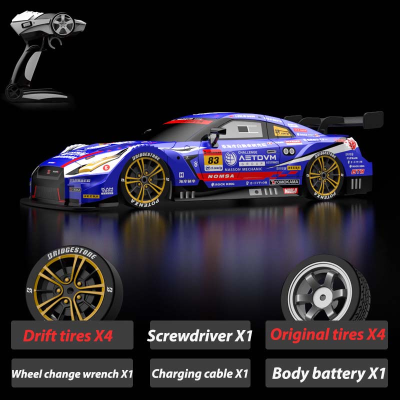 KM16191 Pro 1:16 High-Speed 4WD Drift RC Car with