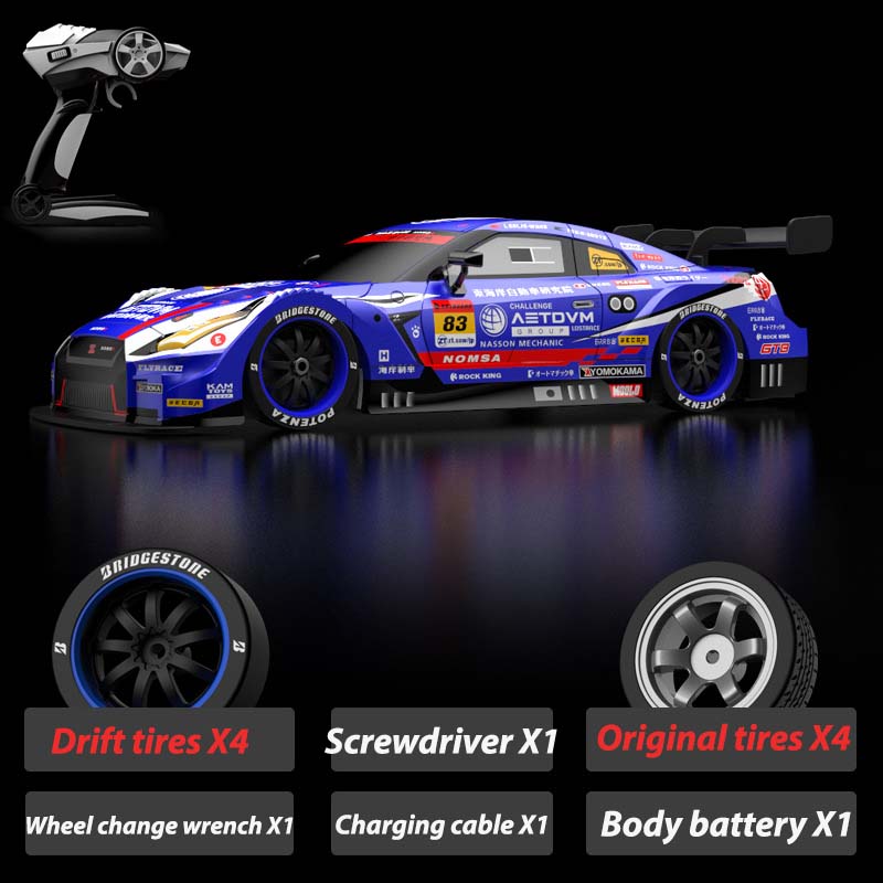 KM16191 Pro 1:16 High-Speed 4WD Drift RC Car with