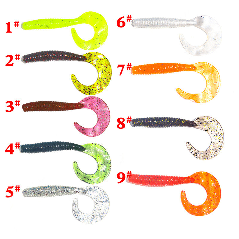 【Soft Lures Collection】Soft Plastic Lures – Realistic Worms and Creatures – Wholesale