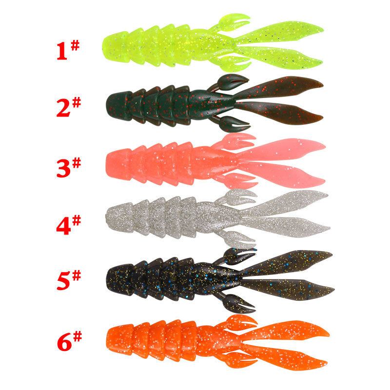 【Soft Lures Collection】Soft Plastic Lures – Realistic Worms and Creatures – Wholesale