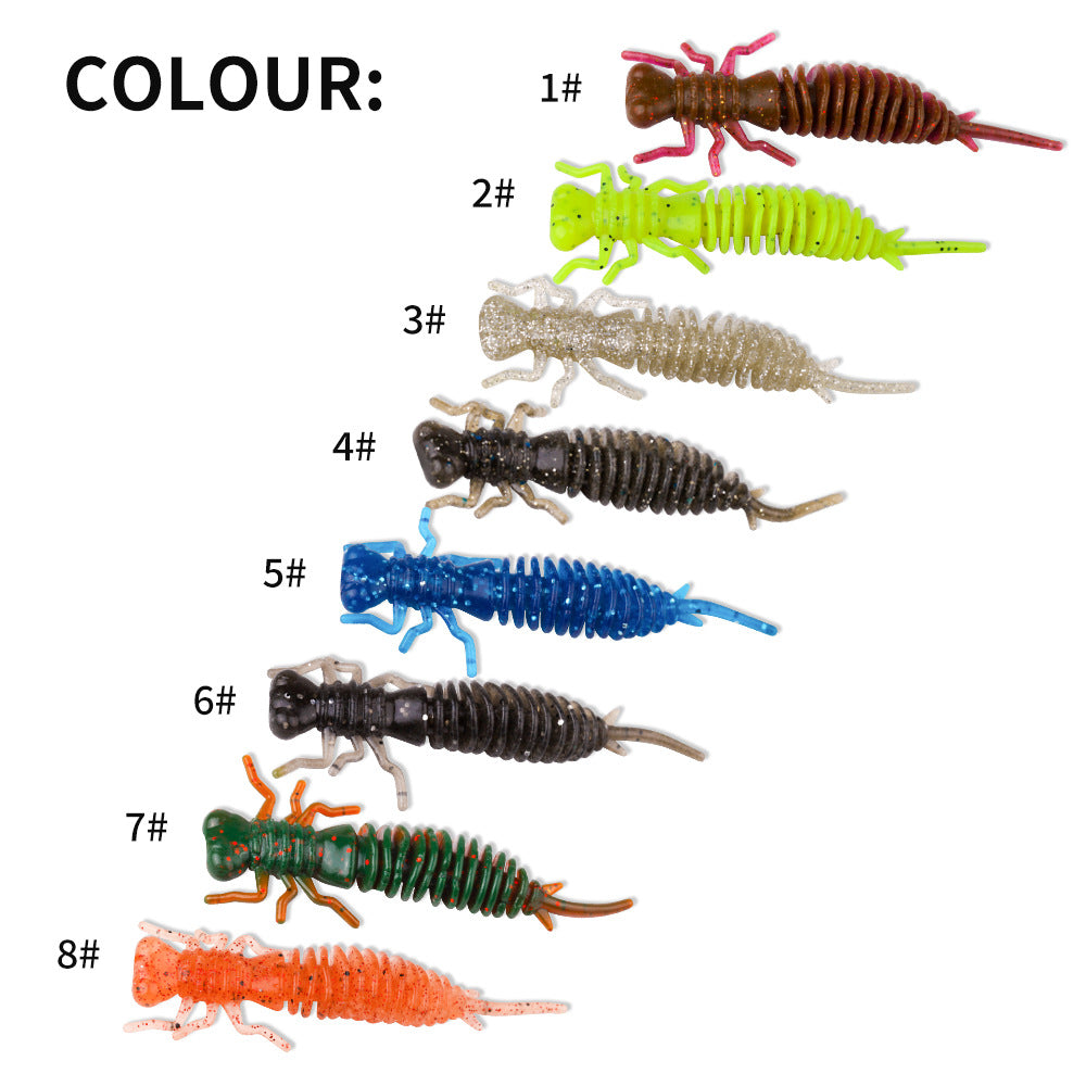【Soft Lures Collection】Soft Plastic Lures – Realistic Worms and Creatures – Wholesale