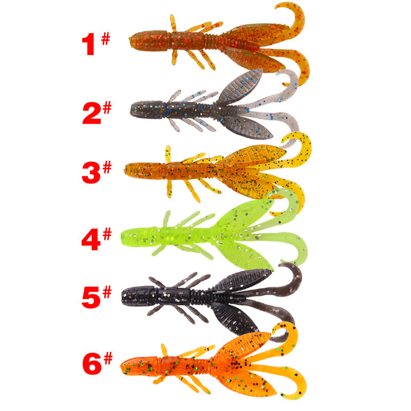 【Soft Lures Collection】Soft Plastic Lures – Realistic Worms and Creatures – Wholesale