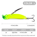 YE-352 VIB Lures – Vibration Metal Bait for Deep Water Fishing – Bulk