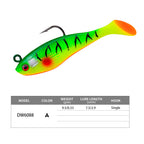 DW-6088 Jig Head Lures – Lead Head Jig with Soft Body – Bulk Order