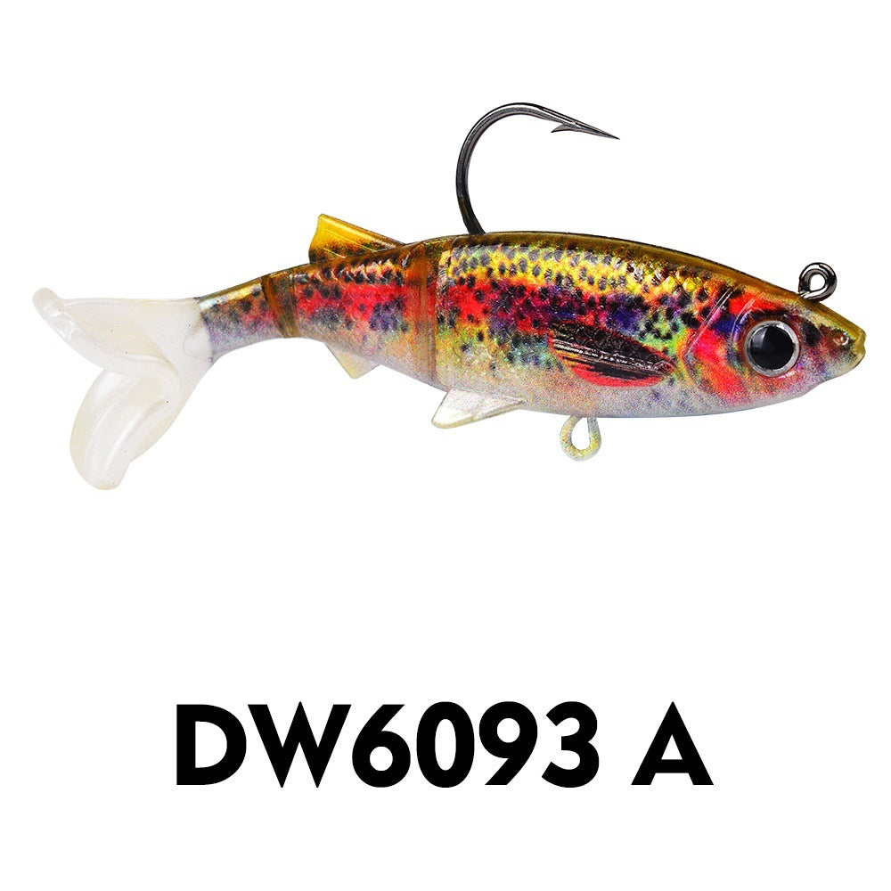 DW-6093 Jig Head Lures – Lead Head Jig with Soft Body – Bulk Order