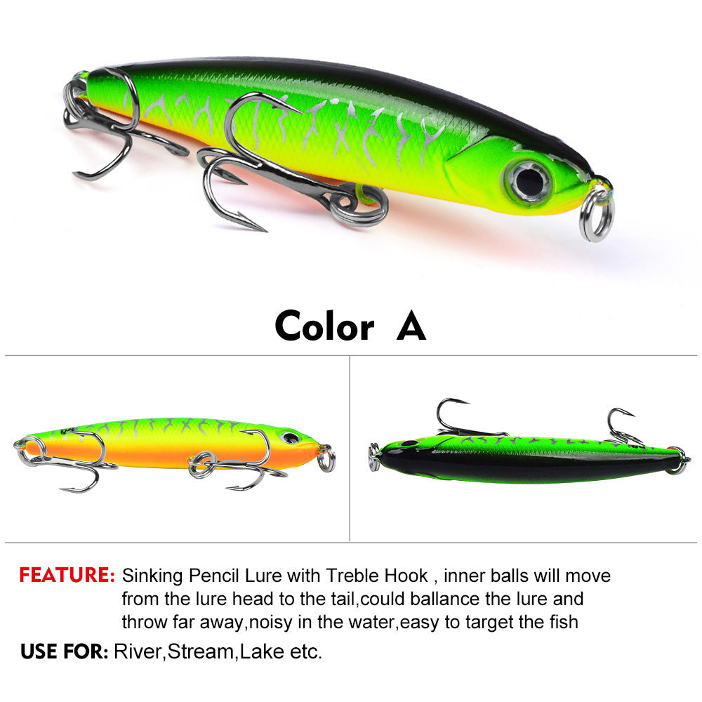 DW625 Pencil Lures – Topwater Stick Bait for Surface Fishing – Wholesale