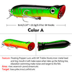DXP002 Popper Lures – Surface Popping Bait for Explosive Strikes – Wholesale