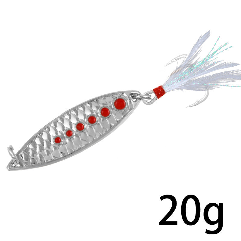 XY-287 Spinner and Spoon Lures – Flashy Metal Lures for Predator Fish – Wholesale