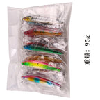 XY-202 Minnow Lures – Swimming Bait for Freshwater and Saltwater – Bulk