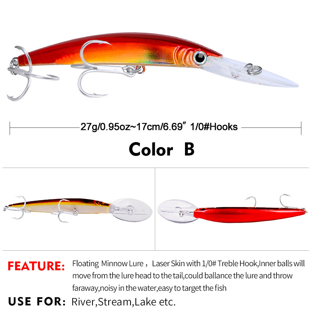 DW358 Minnow Lures – Swimming Bait for Freshwater and Saltwater – Bulk