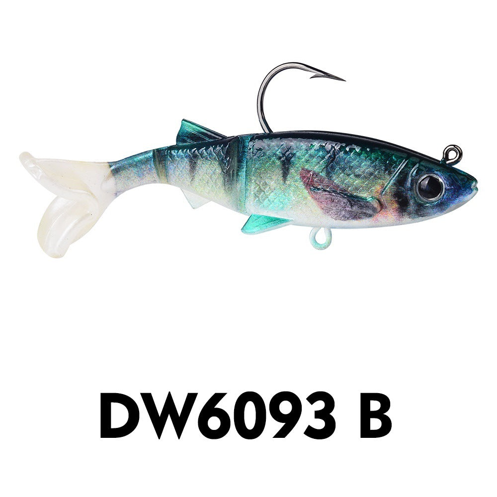DW-6093 Jig Head Lures – Lead Head Jig with Soft Body – Bulk Order