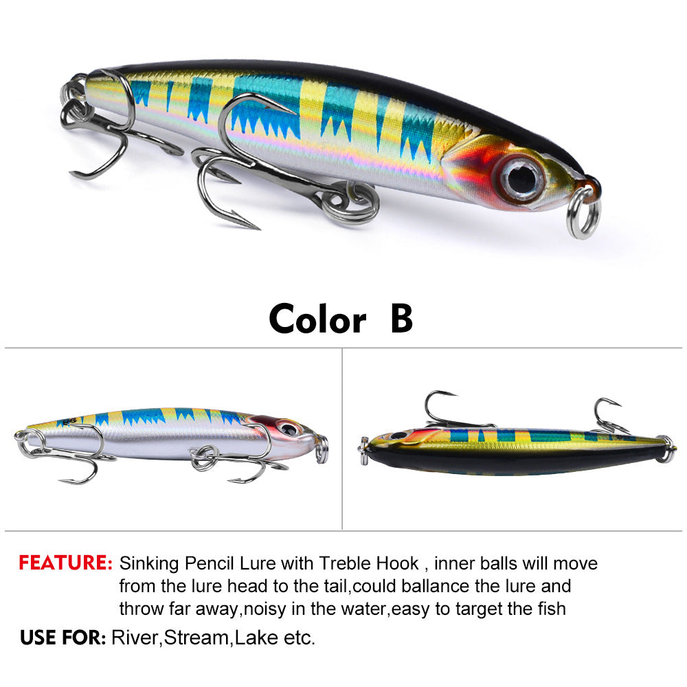 DW625 Pencil Lures – Topwater Stick Bait for Surface Fishing – Wholesale