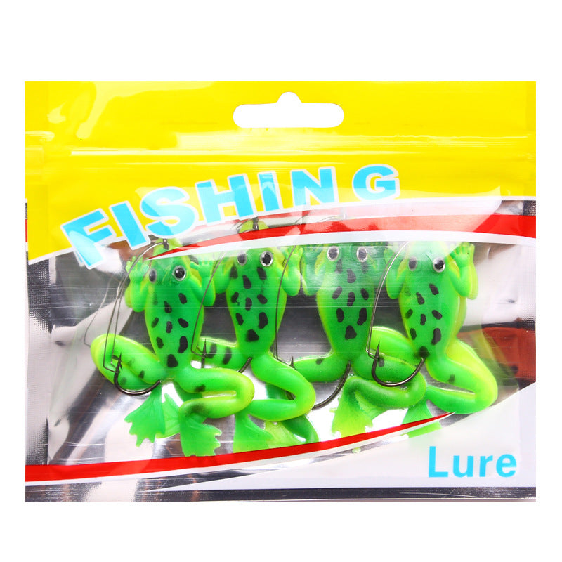 XY-164 Frog Lures – Topwater Frog Bait for Weeds and Lily Pads – Bulk