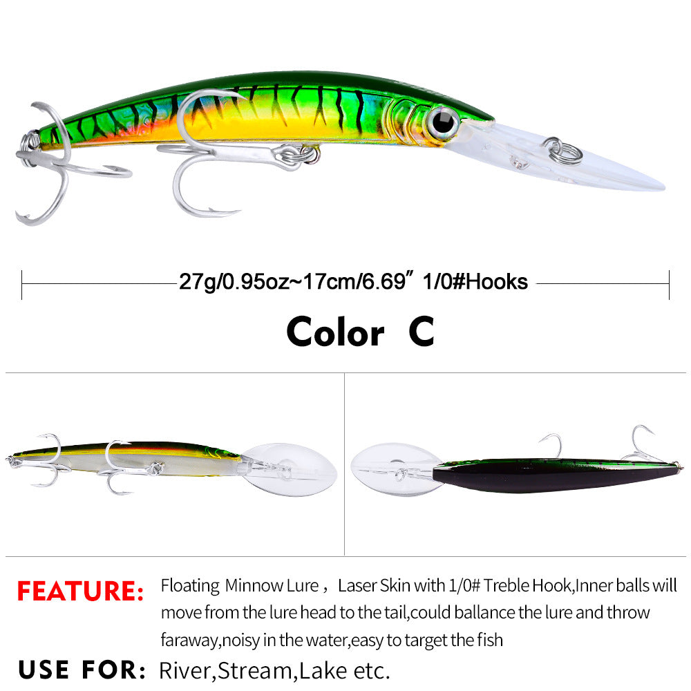 DW358 Minnow Lures – Swimming Bait for Freshwater and Saltwater – Bulk