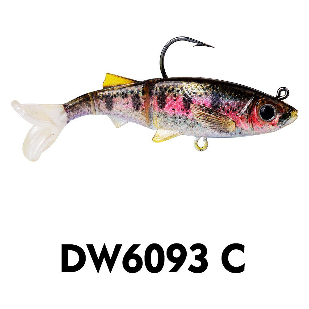 DW-6093 Jig Head Lures – Lead Head Jig with Soft Body – Bulk Order